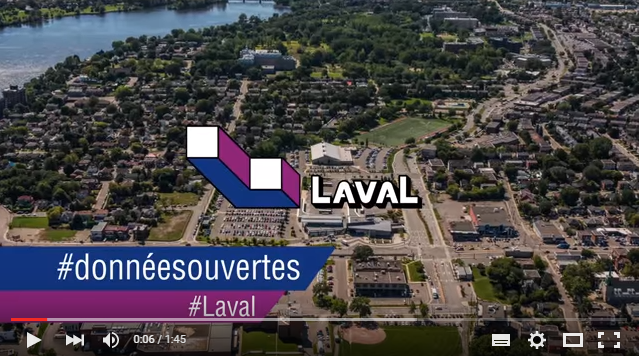 Image vidéo donnée souvertes ville laval